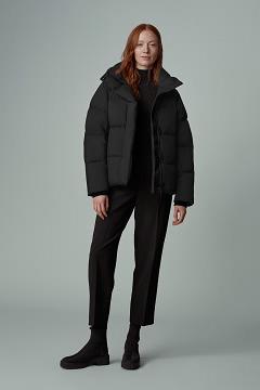 Chamarras Canada Goose Mujer Outlet - Junction Abrigos Black Label Negros BS4370291